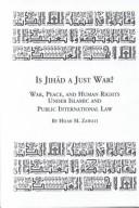 Cover of: Is Jihād a just war? by Ḥilmī Zawātī