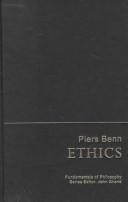 Cover of: Ethics (Fundamentals of Philosophy) by Piers Benn