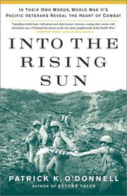 Cover of: Into the Rising Sun by Patrick K. O'Donnell