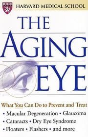 Cover of: The Aging Eye by Harvard Medical School.