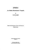 Cover of: Epizia: an Italian Renaissance tragedy