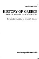 Cover of: History of Greece: From the Beginnings to the Byzantine Era (Classical Texts and Studies)