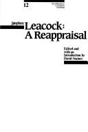 Cover of: Stephen Leacock: A Reappraisal (Reappraisals: Canadian Writers)