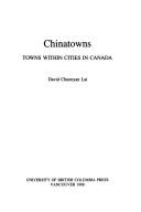 Cover of: Chinatowns: Towns Within Cities in Canada