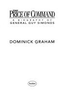 Cover of: The price of command: a biography of General Guy Simonds