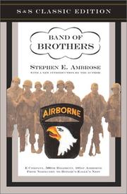 Cover of: Band of brothers by Stephen E. Ambrose