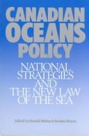 Cover of: Canadian oceans policy by edited by Donald McRae and Gordon Munro.