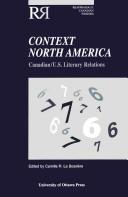 Cover of: Context North America by Camille R. La Bossière