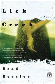 Cover of: Lick Creek by Brad Kessler