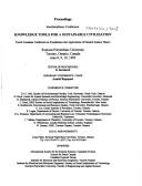 Cover of: Proceedings: interdisciplinary conference : knowledge tools for a sustainable civilization : Fourth Canadian Conference on Foundations and Applications of General Science Theory : Ryerson Polytechnic University, Toronto, Ontario, Canada, June 8-10, 1995