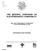 Cover of: 1992 Regional Symposium on Electromagnetic Compatability | Regional Symposium on Electromagnetic Compatibility (1992 Tel Aviv, Israel)