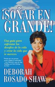 Cover of: Soñar en Grande! by Deborah Rosado Shaw