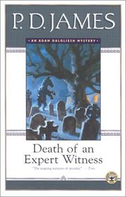 Cover of: Death of an expert witness by P. D. James