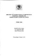 Cover of: Pimrc 2004: 2004 IEEE 15th International Symposium on Personal, Indoor, and Mobile Radio Communications: Proceedings: Barcelona, S