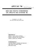 Cover of: 1996 IEEE Asian Pacific Conference on Circuits and Systems - Iapccas | Korea) IEEE Asia-Pacific Conference on Circuits and Systems (3rd : 1996 : Seoul
