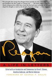 Cover of: Reagan by Kiron K. Skinner, Annelise Anderson, Martin Anderson