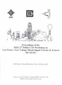 Cover of: Proceedings of the IEEE 2nd Dallas Cas Workshop on Low Power/Low Voltage Mixed-Signal Circuits & Systems (Dcas-01): Omni Hotel, Plano/Richardson, Texas, 26 March 2001