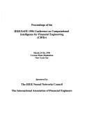 Cover of: Proceedings of the Ieee/Iafe 1996 Conference on Computational Intelligence for Financial Engineering (Cifer) by Th&&&&