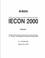 Cover of: IECON 2000