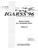 IGARSS '96 by International Geoscience and Remote Sensing Symposium (1996 Lincoln, Neb.)