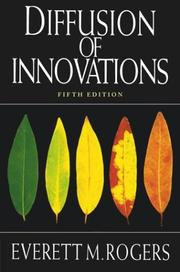 Cover of: Diffusion of Innovations, 5th Edition by Everett M. Rogers