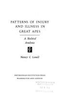 Patterns of injury and illness in great apes by Nancy C. Lovell