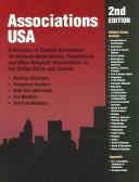 Cover of: Associations USA: A Directory of Contact Information for National Associations, Foundations, And Other Nonprofit Organizations in the United States And Canada (Associations USA)