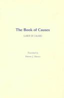 Cover of: Book of Causes | Bernardo Carlos Bazan