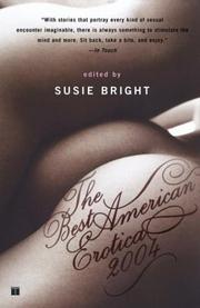 Cover of: The Best American Erotica 2004 (Best American Erotica) by Susie Bright