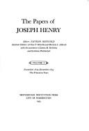 Cover of: The Papers of Joseph Henry: November 1832-December 1835, the Princeton Years (Papers of Joseph Henry)