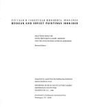 Cover of: Russkai͡a︡ i sovetskai͡a︡ zhivopisʹ 1900-1930 =: Russian and Soviet paintings 1900-1930 : selections from the State Tretyakov Gallery, Moscow, and the State Russian Museum, Leningrad.