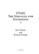 Cover of: Utah: The Struggle for Statehood