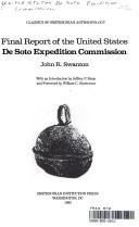 Cover of: Final report of the United States De Soto Expedition Commission