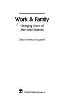 Cover of: Work and Family | Patricia Voydanoff