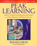 Cover of: Peak Learning