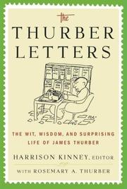 Cover of: The Thurber Letters by Rosemary A. Thurber