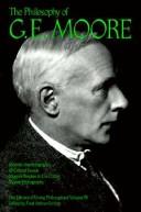 Cover of: The Philosophy of G. E. Moore, Volume 4 (Library of Living Philosophers)