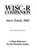 Cover of: The WISC-R companion: a desk reference for the Wechsler scales