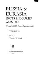 Cover of: Russia & Eurasia Facts & Figures Annual by Academic International Press