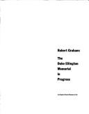 Cover of: Robert Graham, the Duke Ellington Memorial in Progress by Graham, Robert