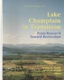 Cover of: Lake Champlain in Transition from Research Toward Restoration (Water Science and Application, 1) by 