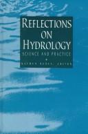 Cover of: Reflections on hydrology: science and practice