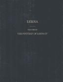 Cover of: The Pottery of Lerna IV