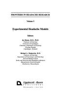 Cover of: Experimental Headaches Models (Frontiers in Headache Research)