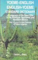 Cover of: Dic Yoeme English English Yoeme Dictionary