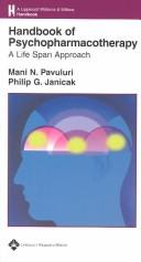 Cover of: Handbook of Psychopharmacotherapy: A Life Span Approach