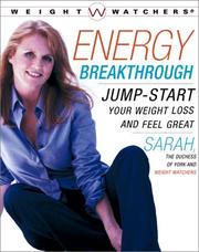 Cover of: Energy Breakthrough  by Sarah Mountbatten-Windsor Duchess of York, Weight Watchers