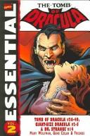 Cover of: Essential Tomb of Dracula, Vol. 1 (Marvel Essentials)