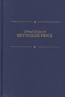 Cover of: Critical Essays on American Literature Series - Reynolds Price