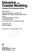 Cover of: Estuarine and coastal modeling: proceedings of the 4th international conference : October 26-28, 1995, San Diego, California